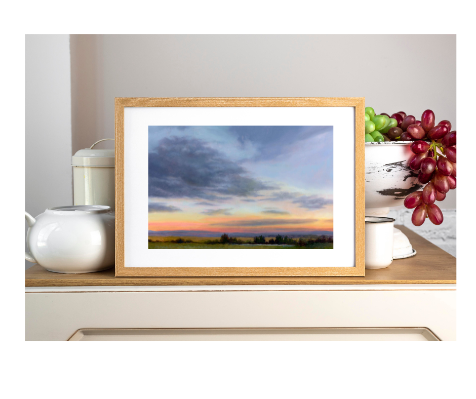 Last Light Sunset, Fine Art Giclee Print