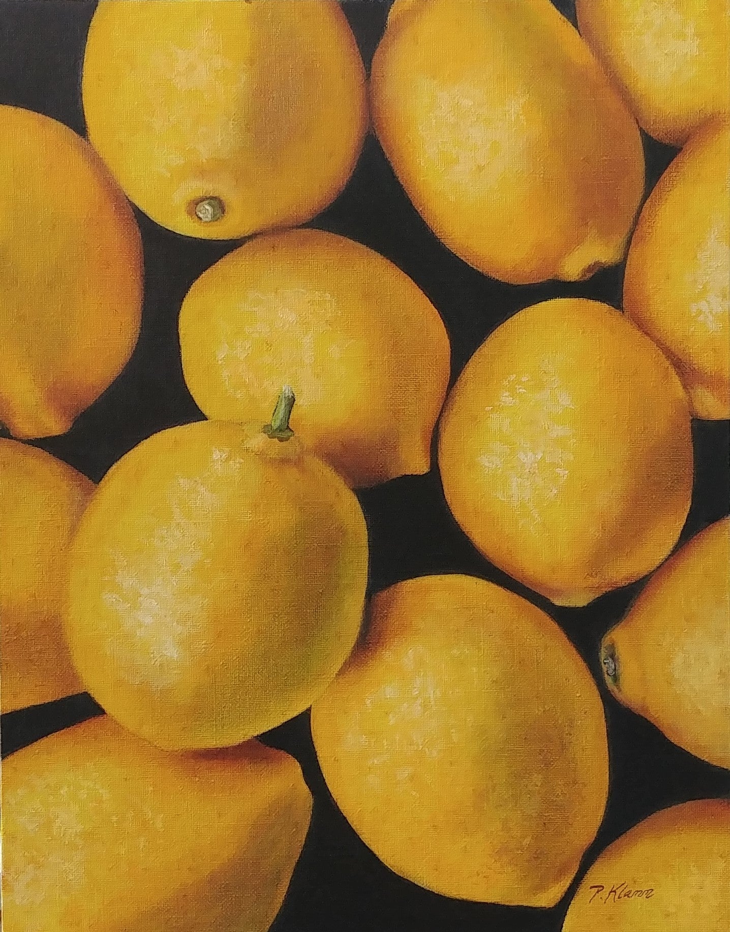 Fresh Lemons Fine Art Giclee Print