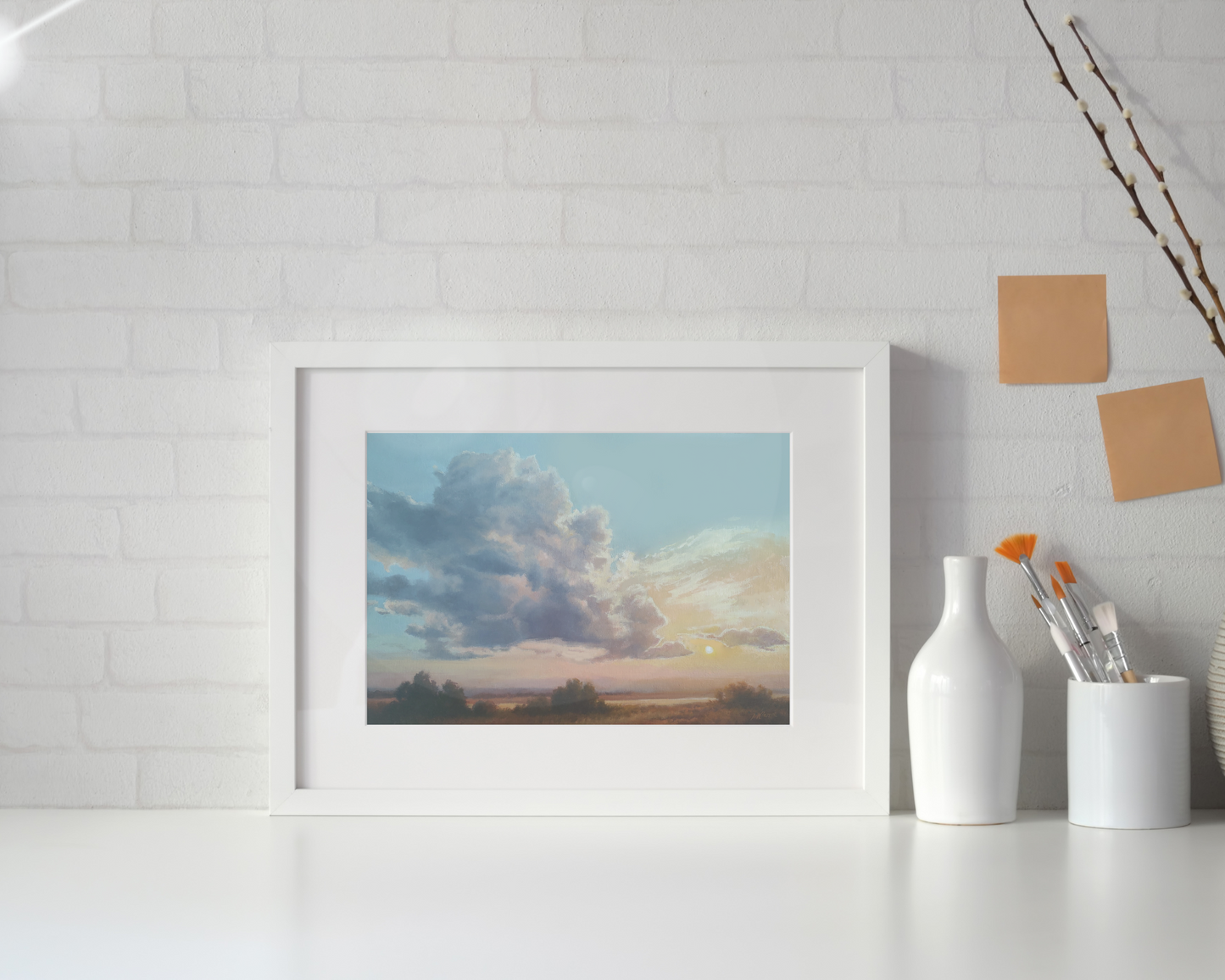 Sunset Repose, Fine Art Giclee Print