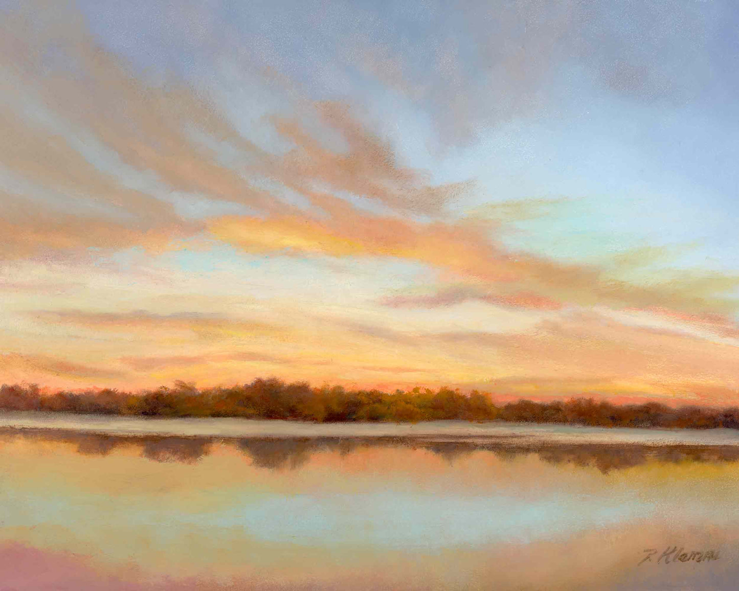 White Rock Sunset, Fine Art Giclee Print