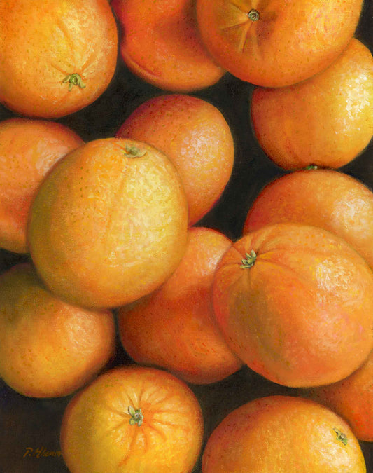 Fresh Oranges Fine Art Giclee Print