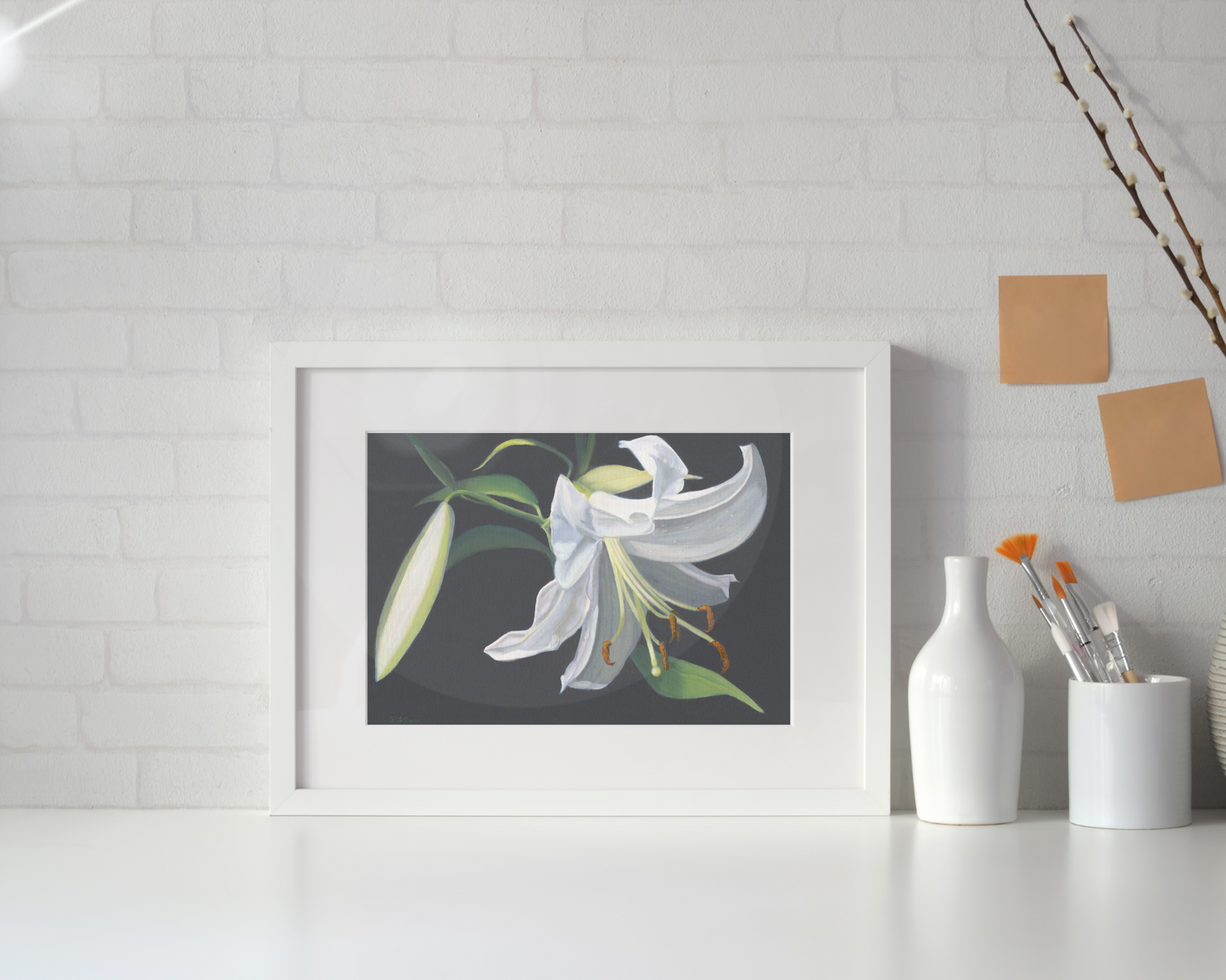 Casablanca Lily, Fine Art Giclee Print