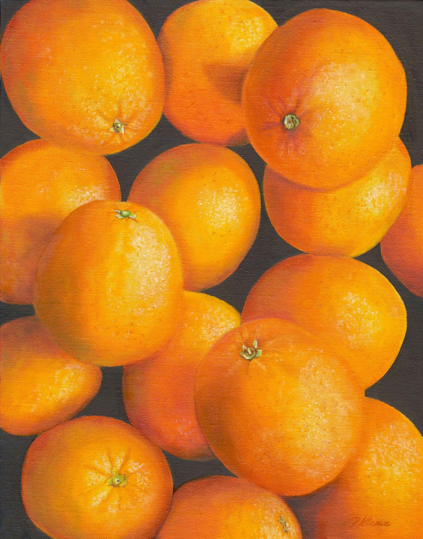 Fresh Oranges Fine Art Giclee Print