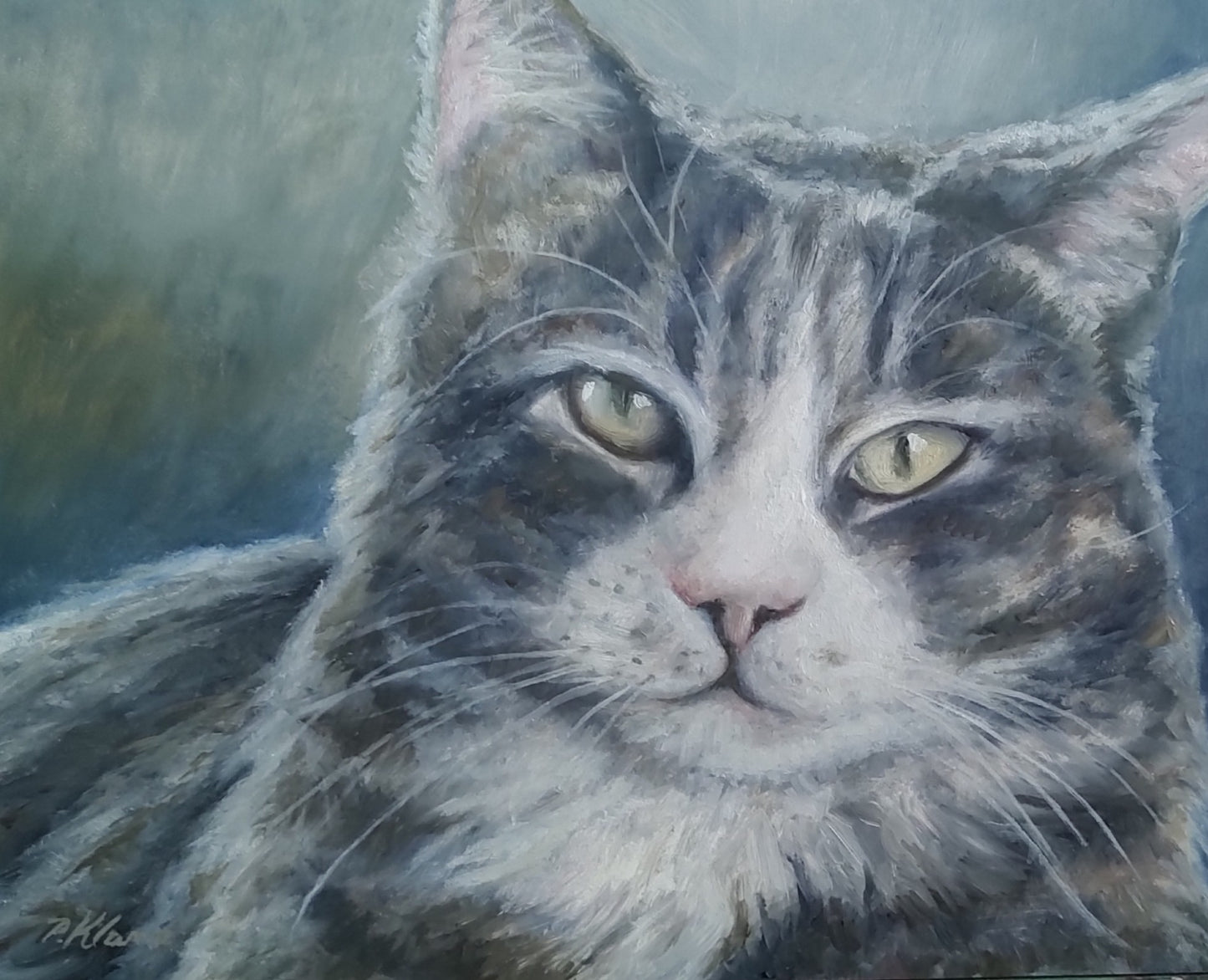 Tabby Girl, Cat Fine Art Giclee Print