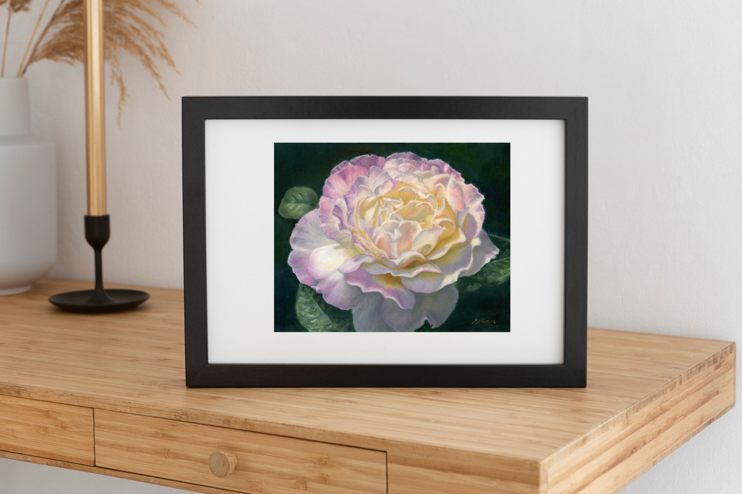 Peace Rose, Fine Art Giclee Print