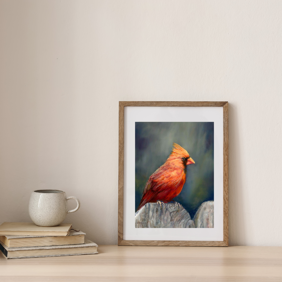 The Mr., Cardinal Fine Art Giclee Print
